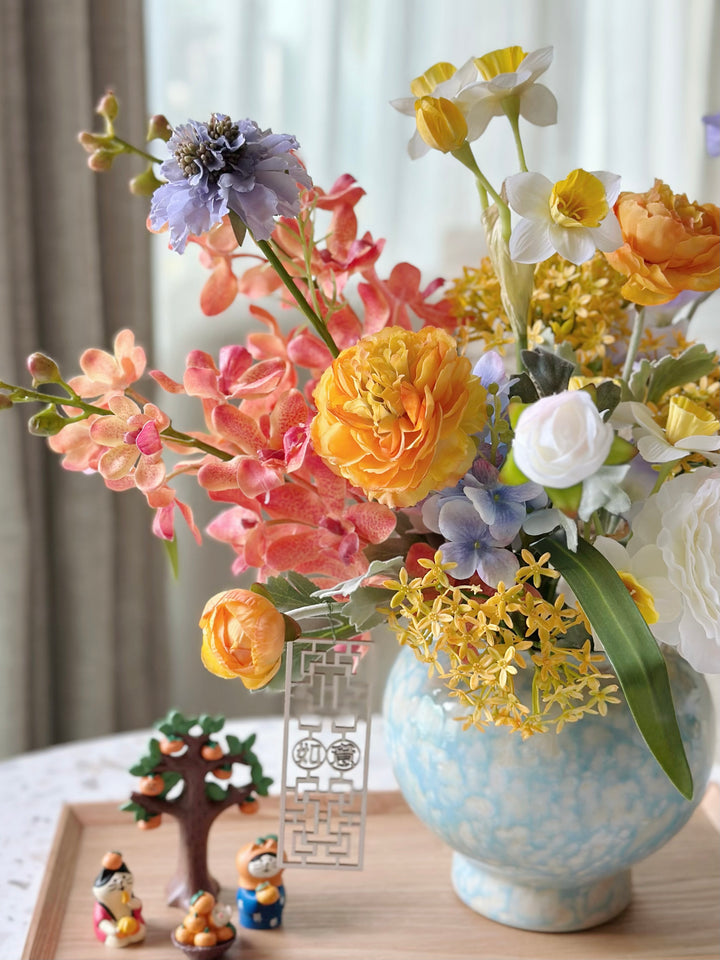 PRE-ORDER (2-6 June): Fortune Blossom in the Vase (1-sided)