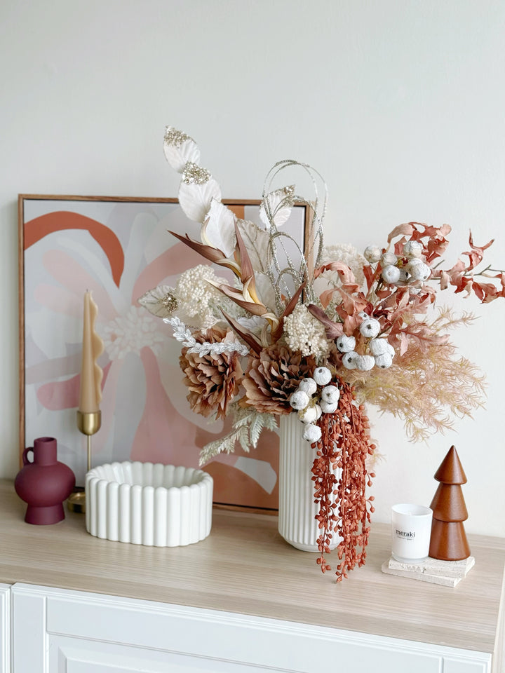 Gilded Earth Bloom in the Vase (1-sided)