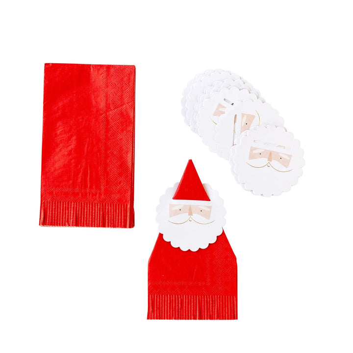 PRE-ORDER (26/09-02/10): Believe Santa Napkin Ring and Napkin Set
