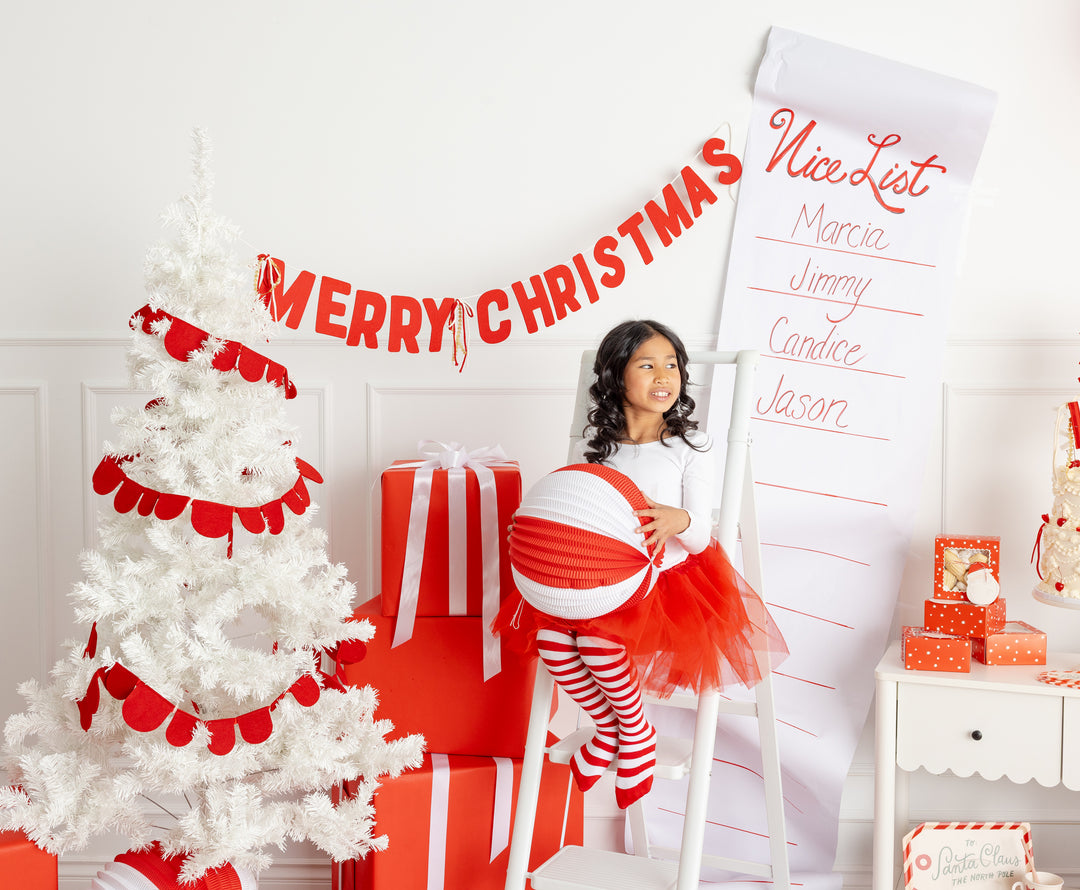 PRE-ORDER (26/09-02/10): Thick Felt Merry Christmas Banner