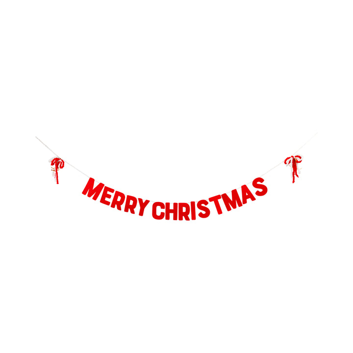 PRE-ORDER (26/09-02/10): Thick Felt Merry Christmas Banner