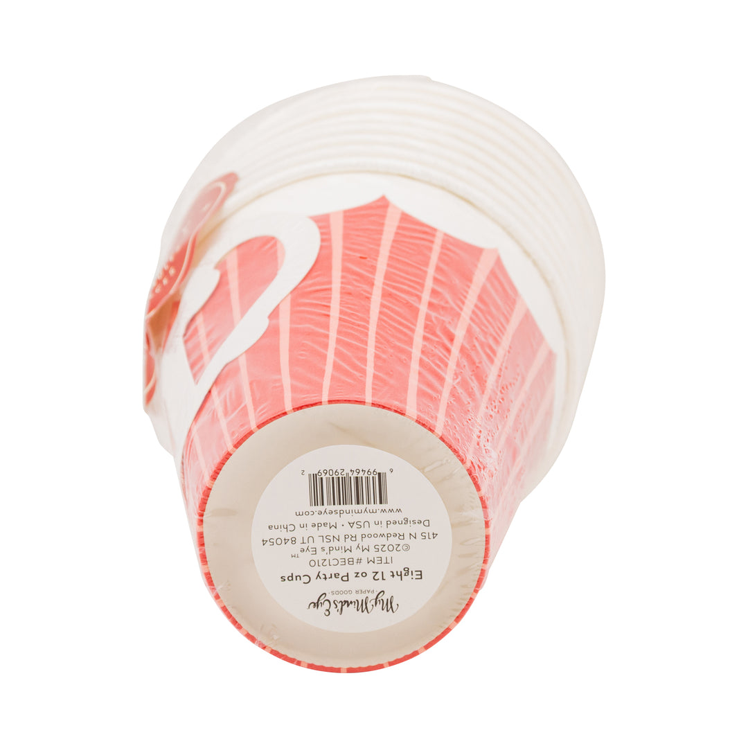PRE-ORDER (26/09-02/10): Striped cup with handle