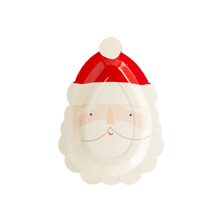 PRE-ORDER (26/09-02/10): Believe Santa Face Shaped Plate