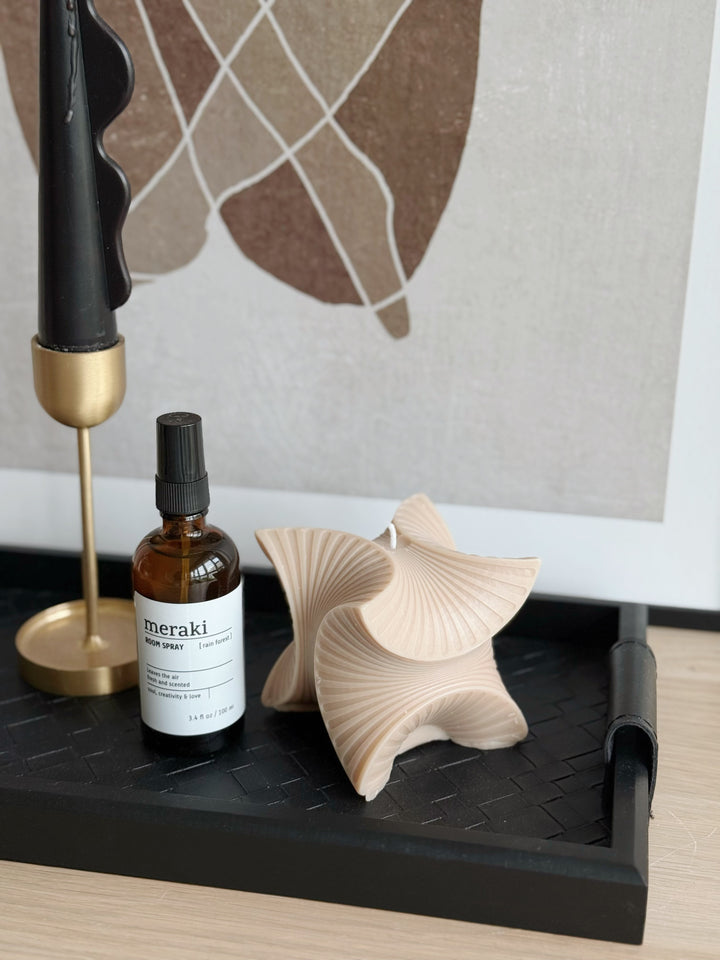 Latte Whirlform Candle