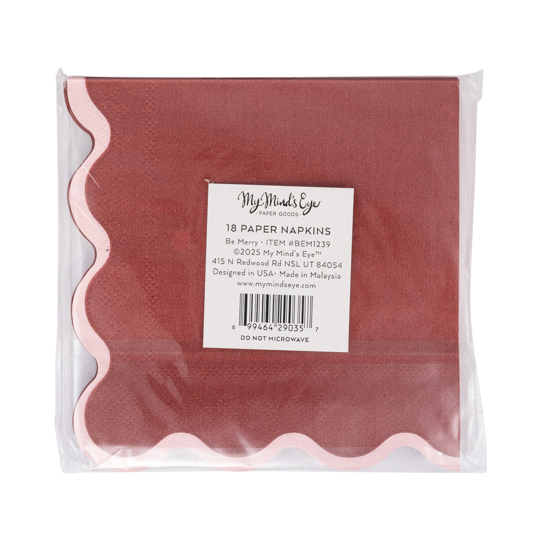 PRE-ORDER (26/09-02/10): Be Merry Napkin Set
