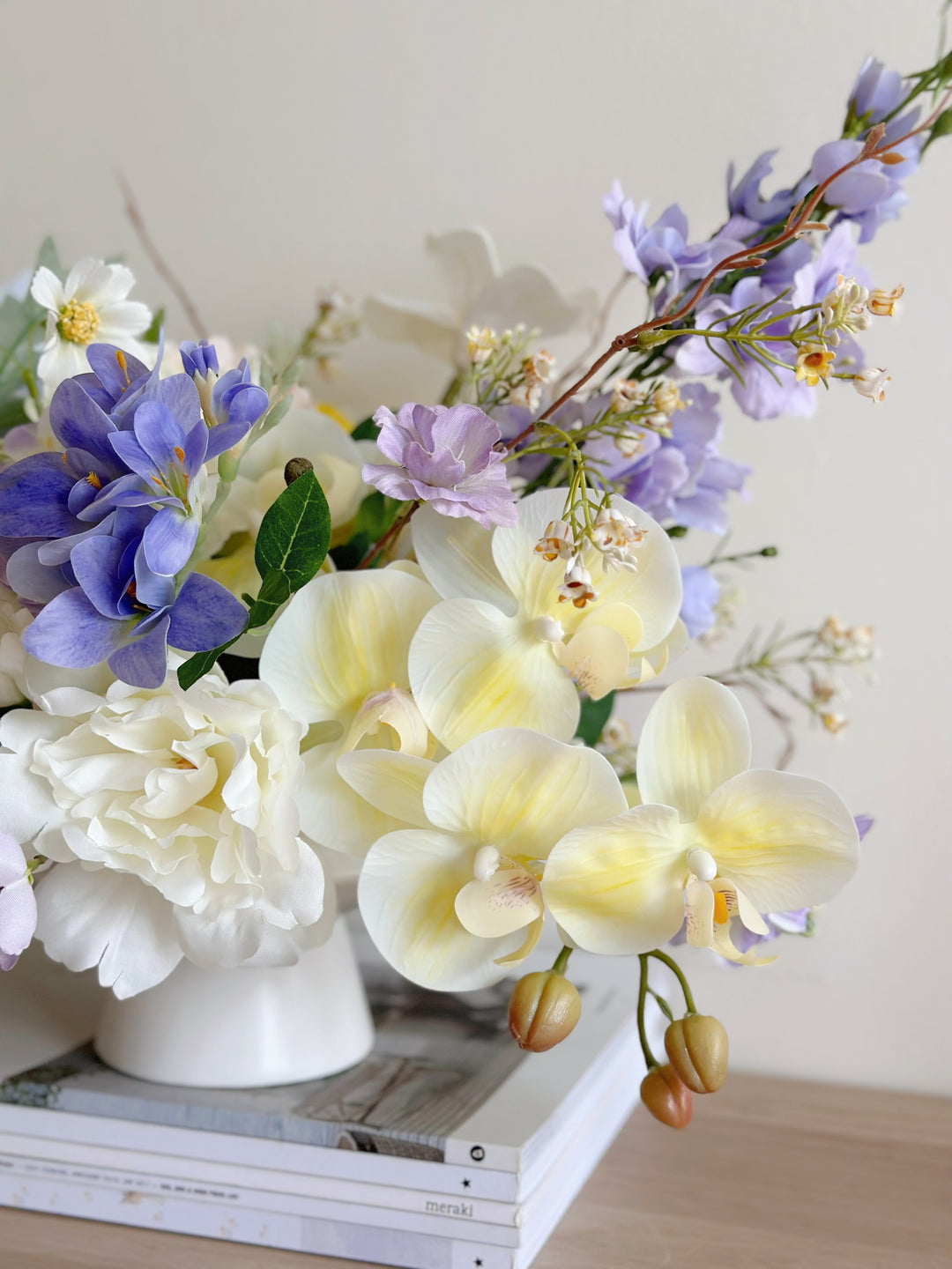 Pastel Serenity Blossoms In The Pot (2-sided)