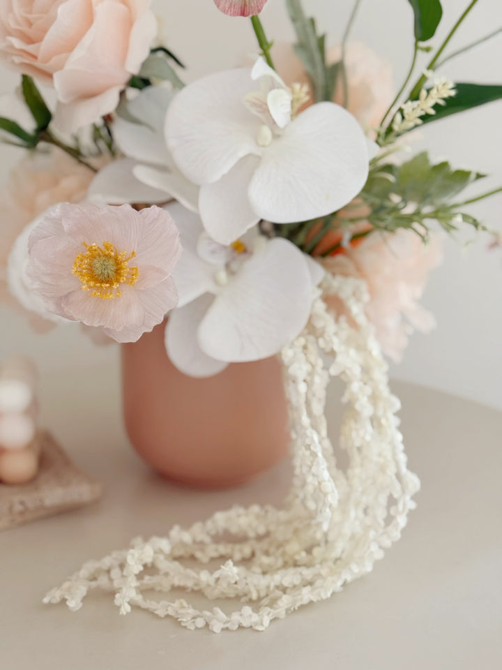 Peach Blush Garden Bloom in the Pot (2-sided)