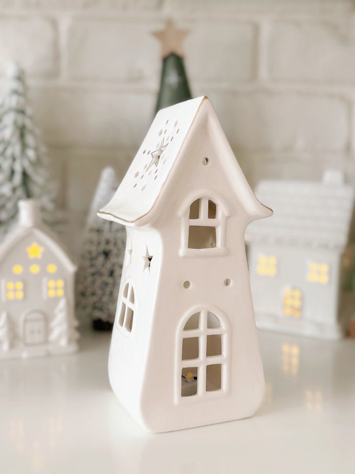 Winter Wishes Light-Up Porcelain Collection (6 options)