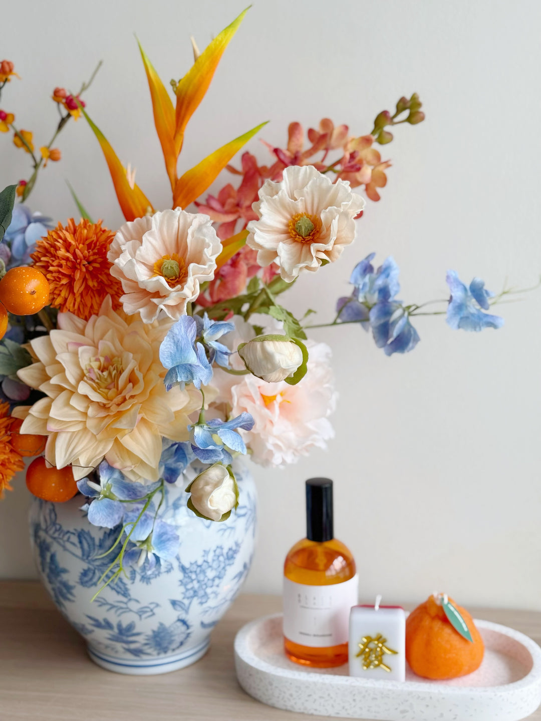 招财进宝 Golden Abundance Bloom In The Vase (1-sided)