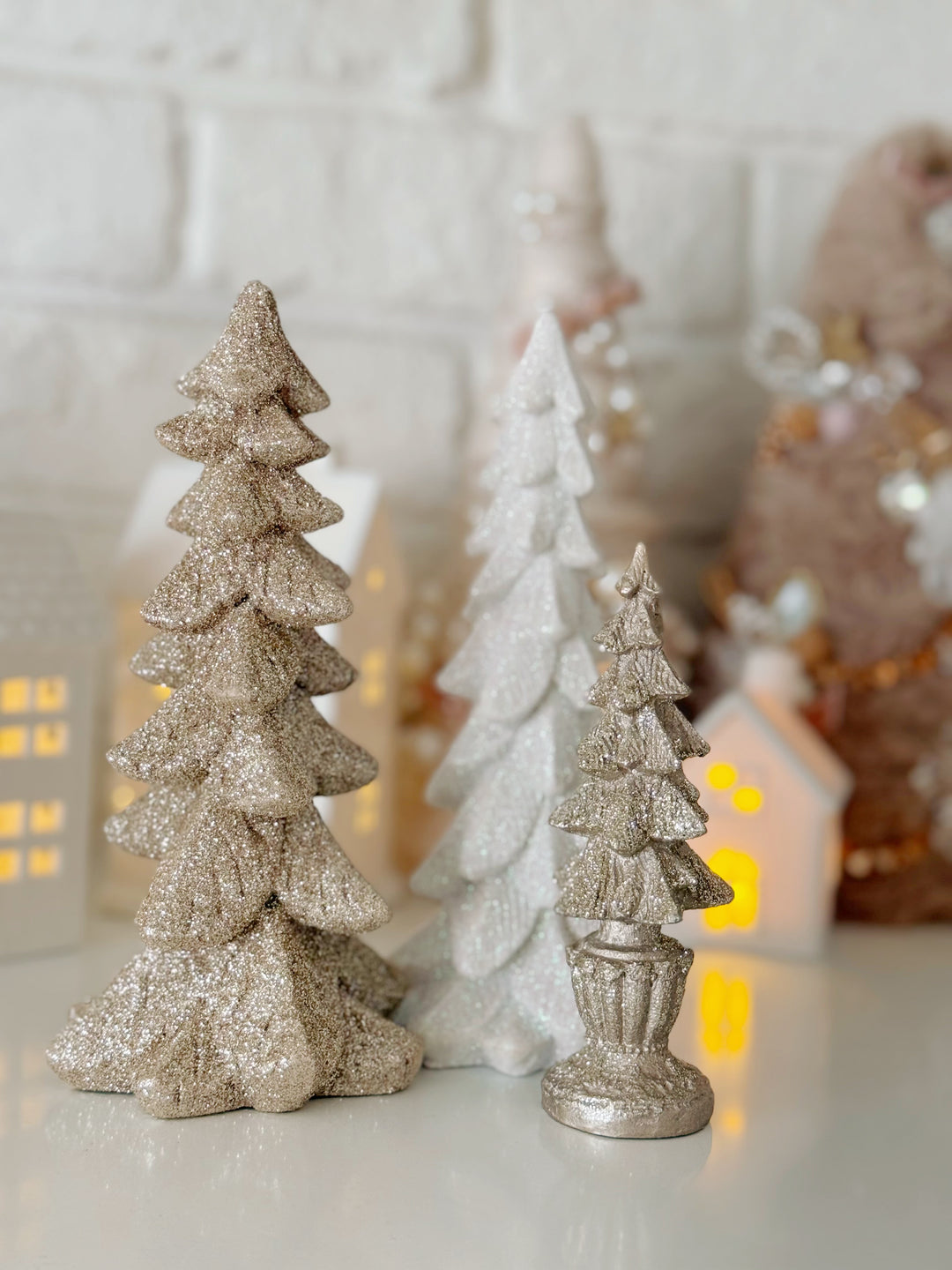 Winter Shimmer Resin Christmas Tree (3 options)