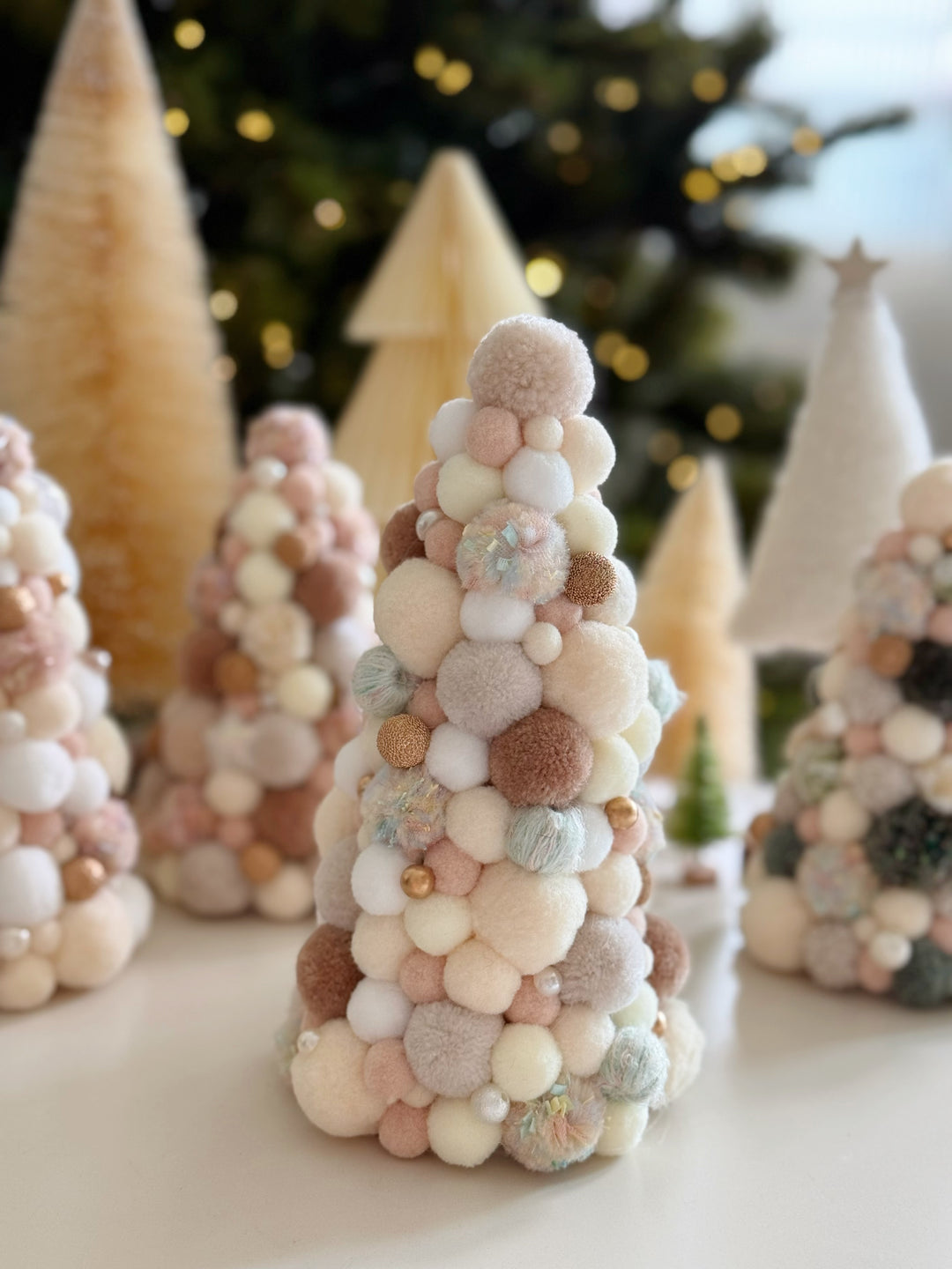 Whimsical Pom Pom Tree (4 options)