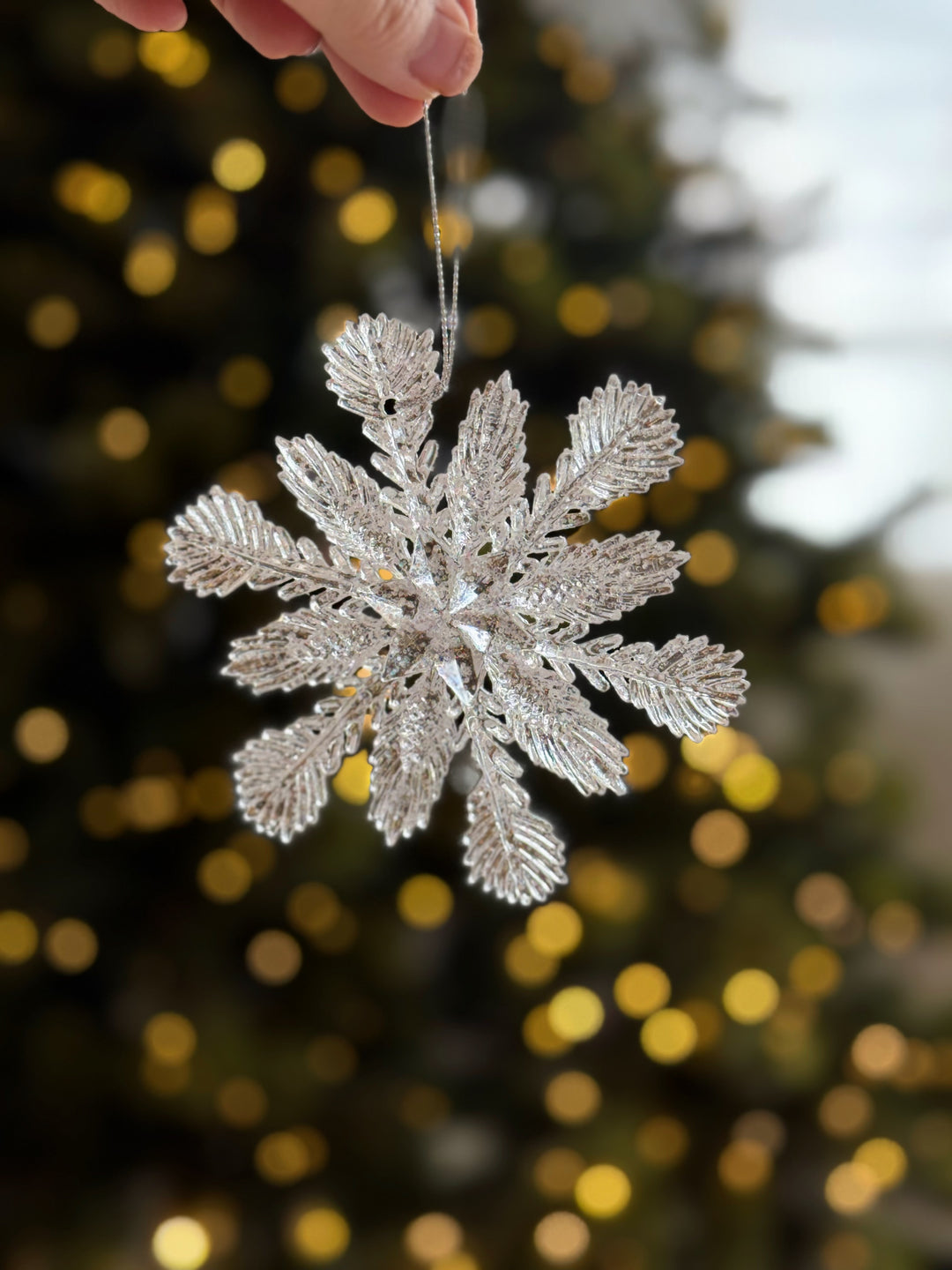 PRE-ORDER (19-23 Oct): Sugar Frost Snowflake Ornaments (Pack of 4)