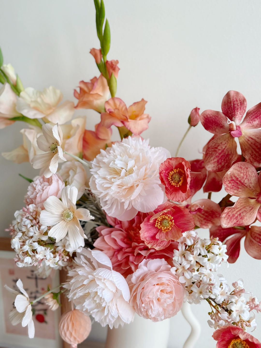 好事发生 Joyful Blessings Bloom In The Vase (1-sided)