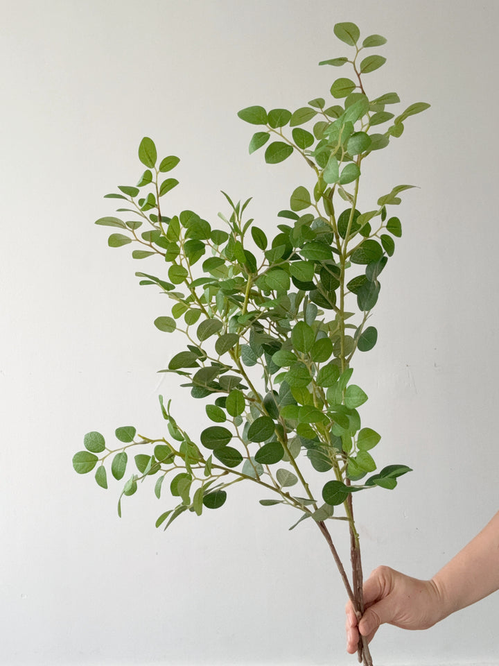 Faux Green Chinese Fringe Flower Branch