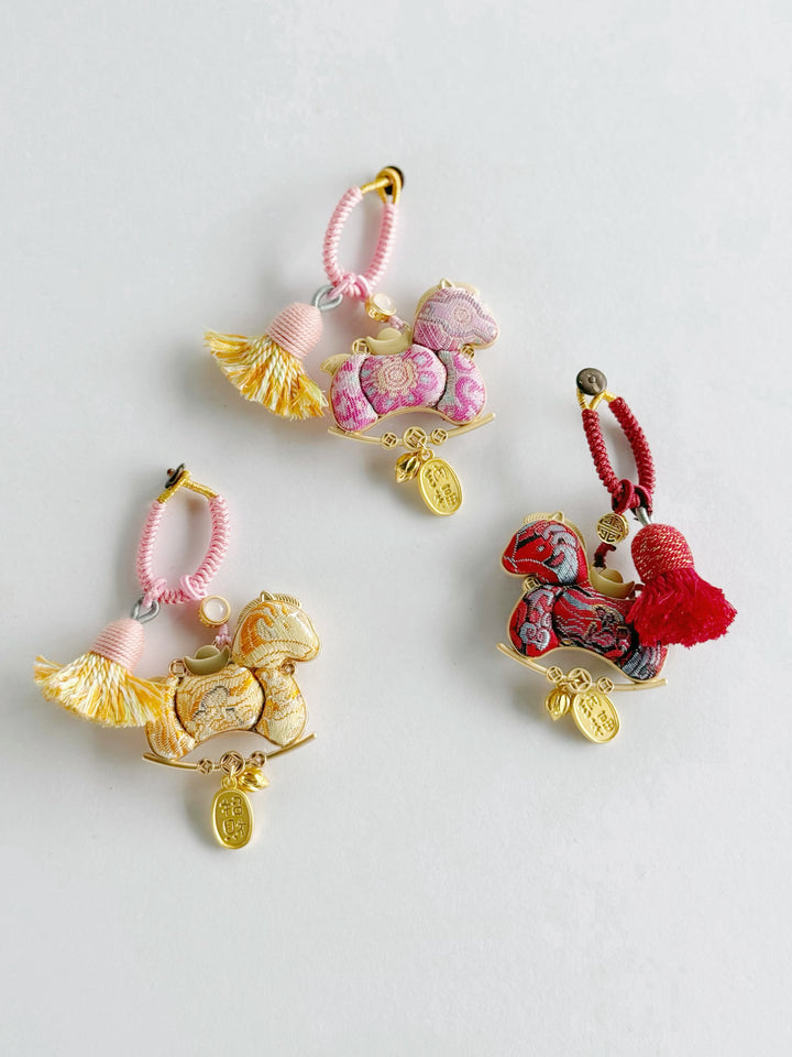 Prosperity Steed Handmade Horse Charm (3 colours)