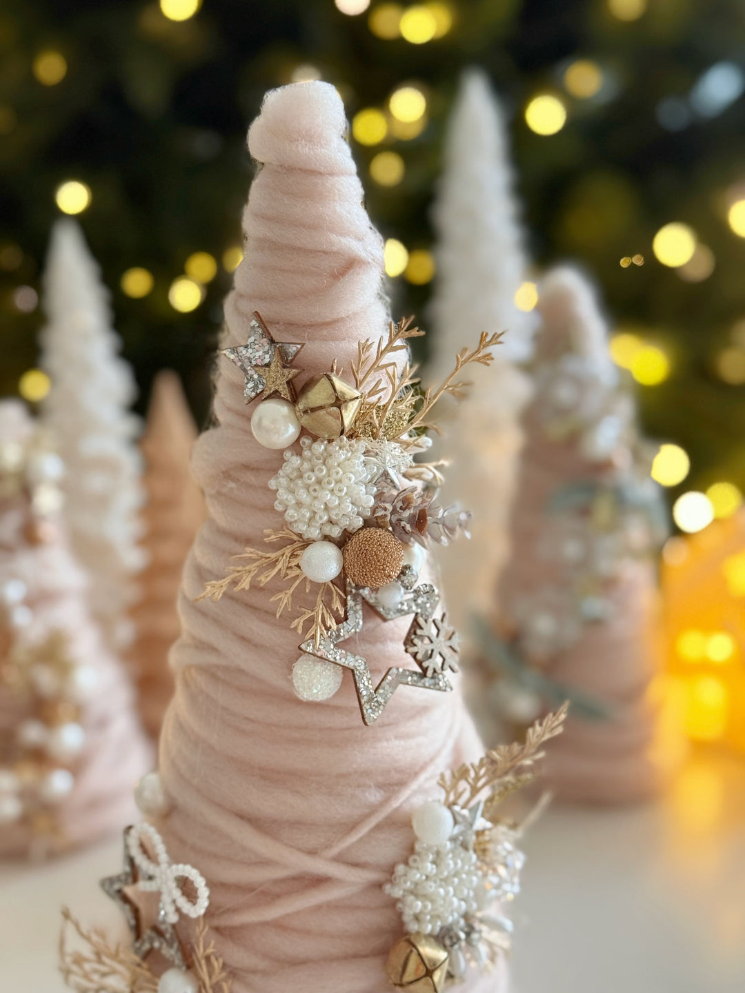 Blush Wishes Handmade Yarn Tree (3 options)