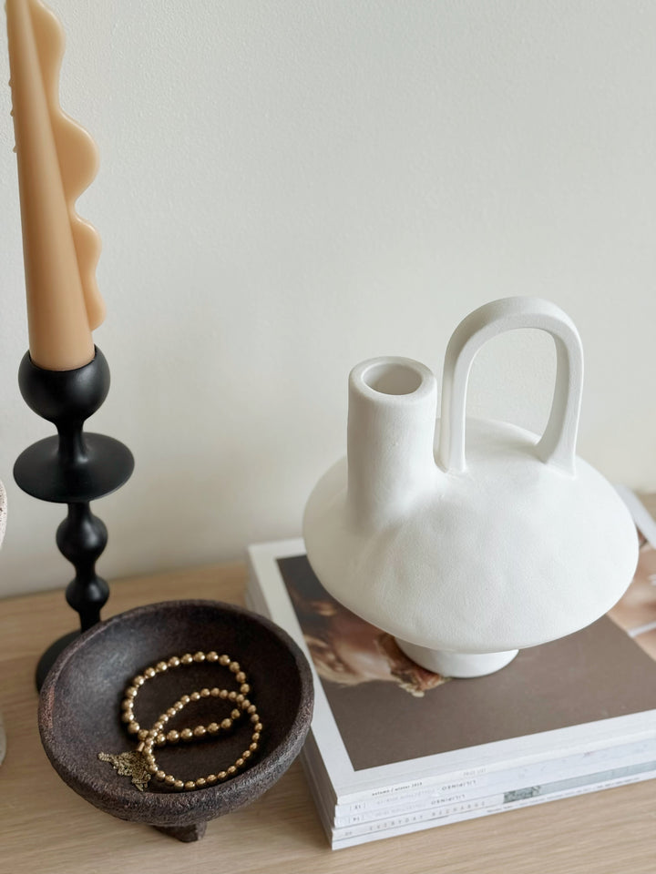 Halo Arch Porcelain Vase
