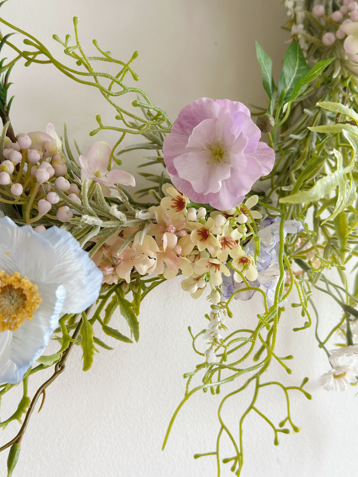 PRE-ORDER (13-16 May): Pastel Whispers Wreath