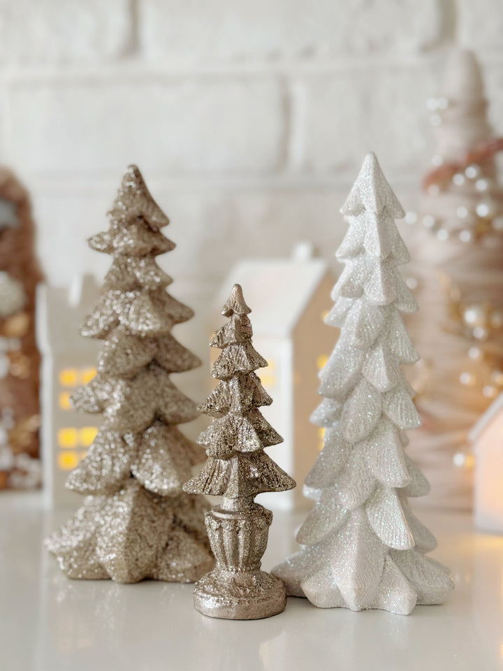 Winter Shimmer Resin Christmas Tree (3 options)