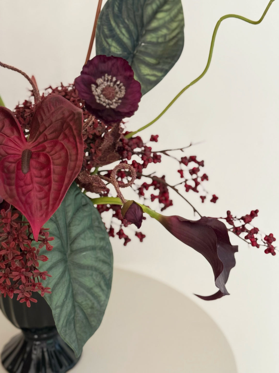 Velvet Nocturne Bloom in the Vase (1-sided)
