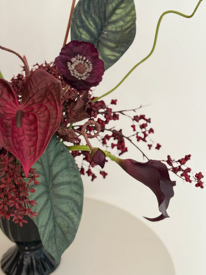 Velvet Nocturne Bloom in the Vase (1-sided)