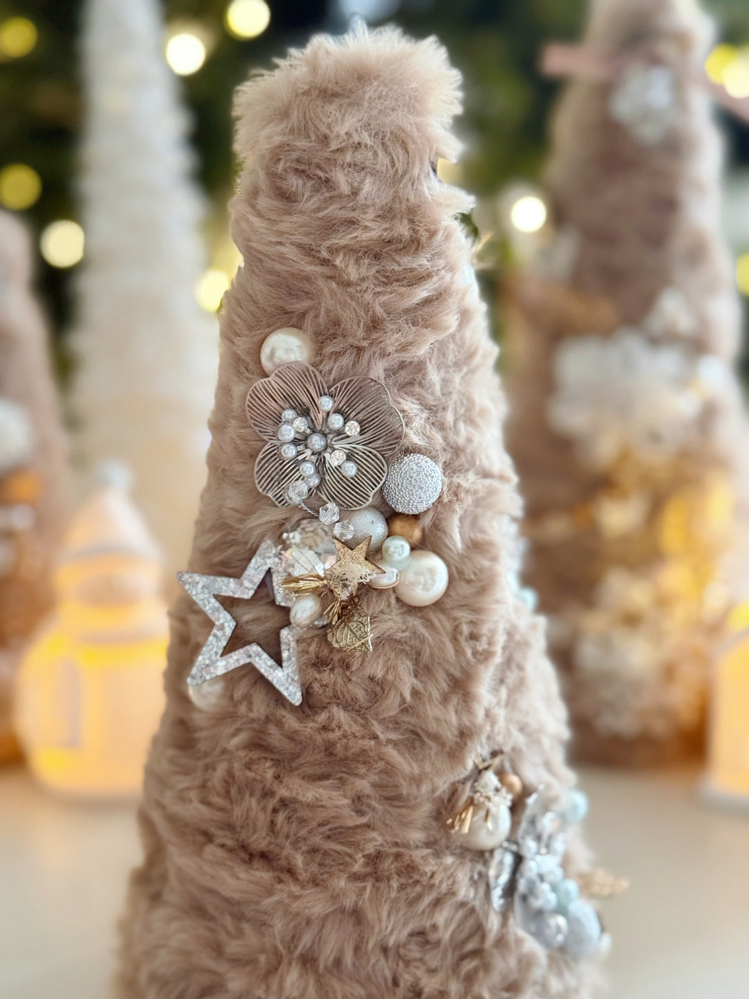 Latte Wishes Handmade Faux Fur Tree (3 options)
