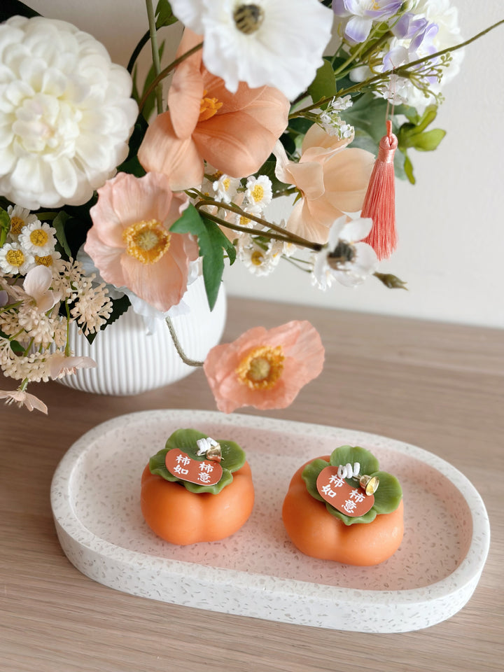 Prosperity Persimmon Decor Candle