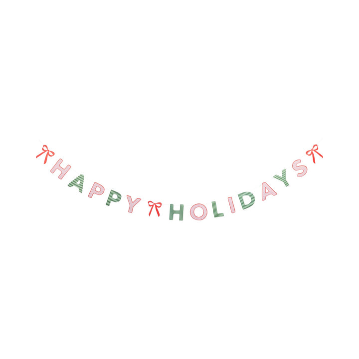 PRE-ORDER (6-8 Oct): Happy Holidays Banner Set