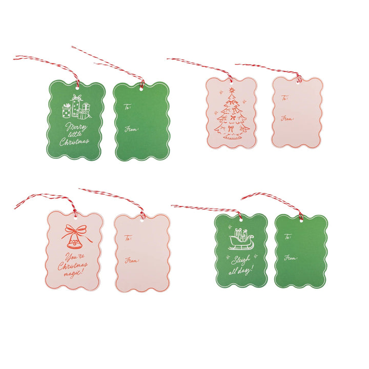 PRE-ORDER (6-8 Oct): Cozy Gift Tag Set (pack of 16)