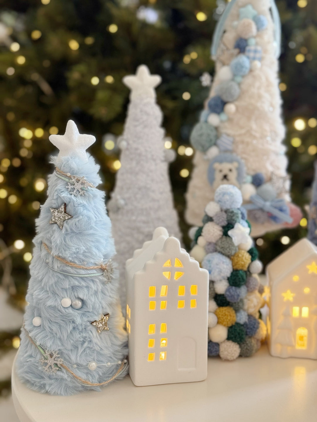 Frosted Blue Tree Collection (7 options)