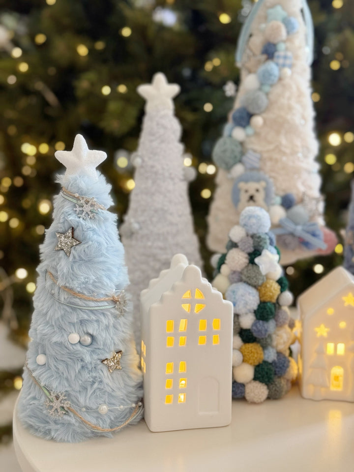 Frosted Blue Tree Collection (7 options)