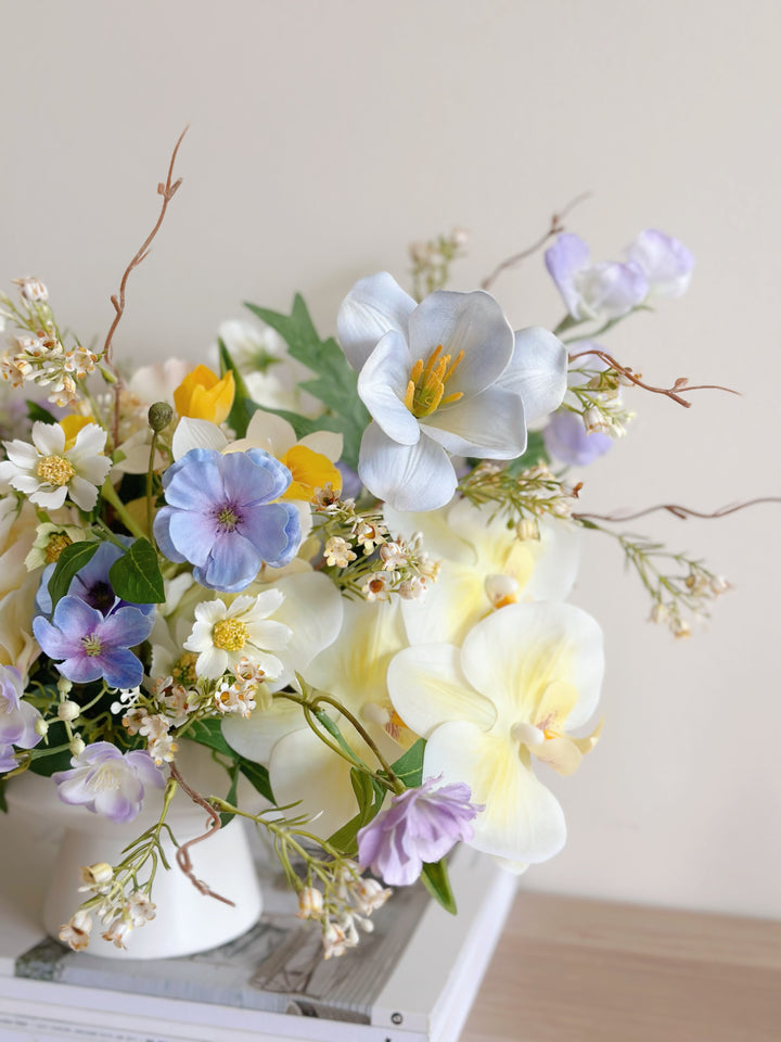 Pastel Serenity Blossoms In The Pot (2-sided)