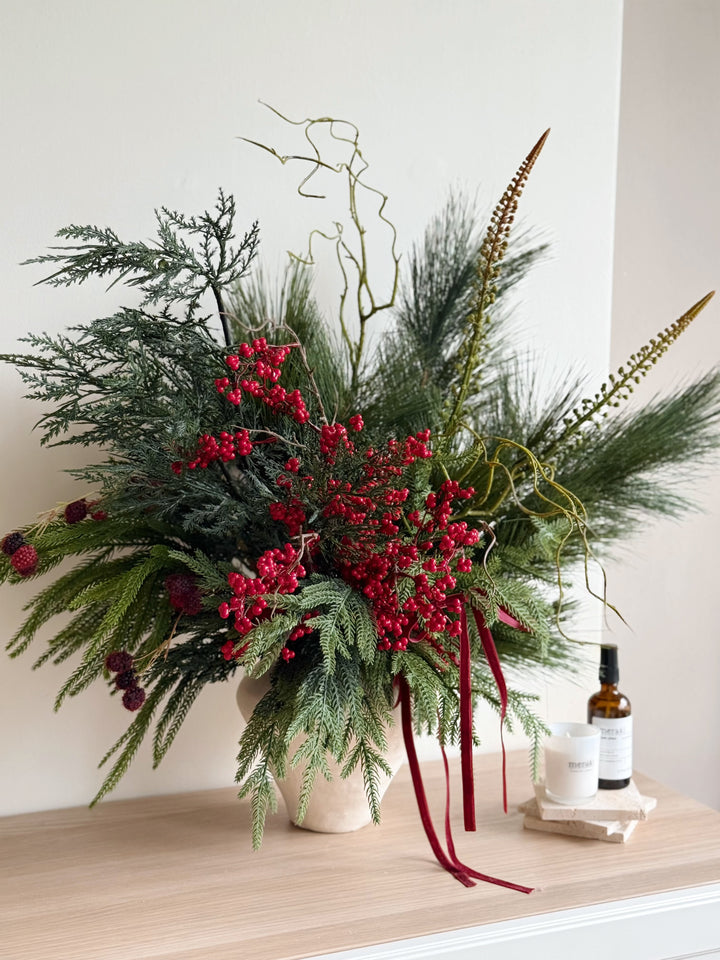Christmas Forest in the Vase (1-sided)