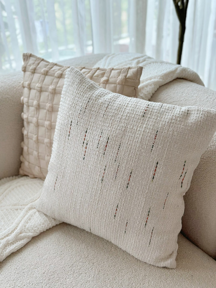 PRE-ORDER (8-12 Sept): Serene Stripes Woven Cushion Cover