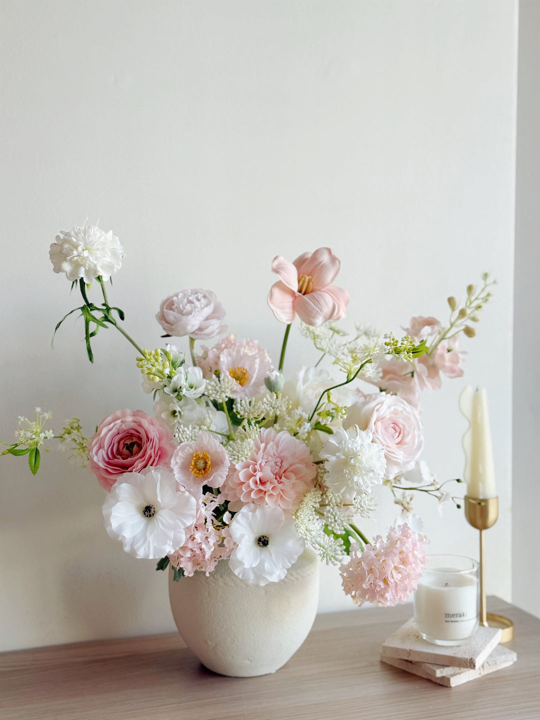 Peach Bloom Daydream in the Pot (1-sided)