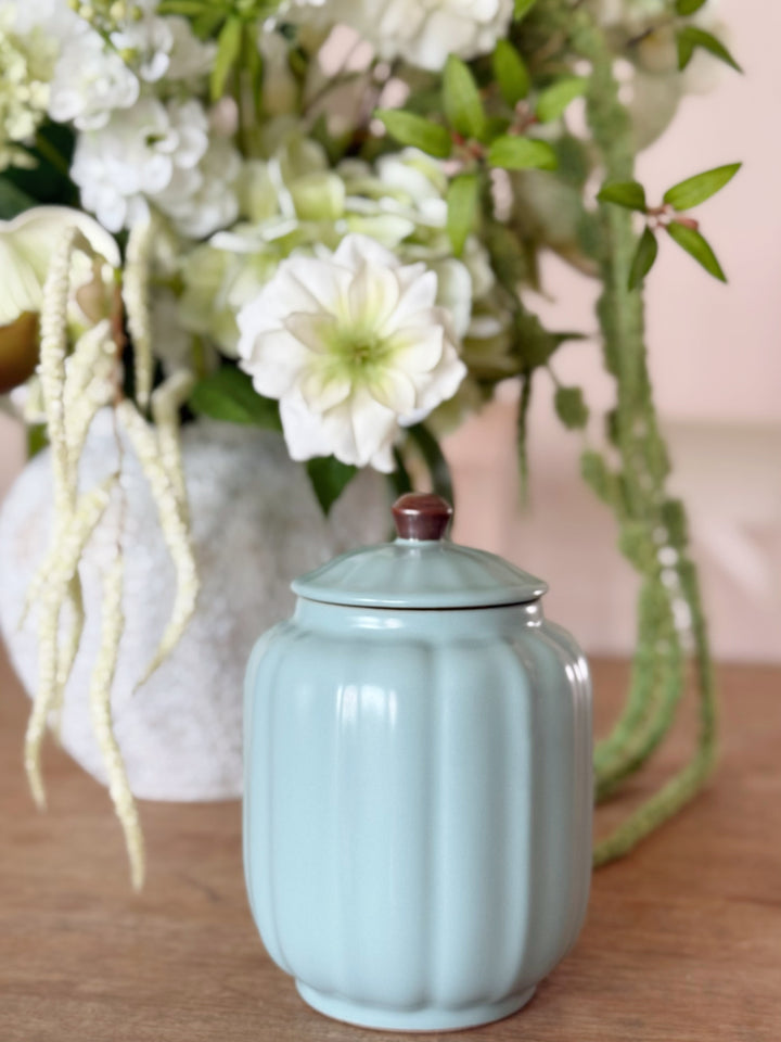 Celadon Poise Jar