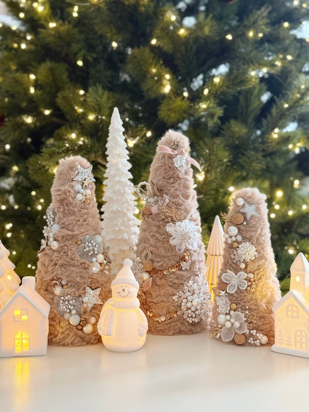 Latte Wishes Handmade Faux Fur Tree (3 options)