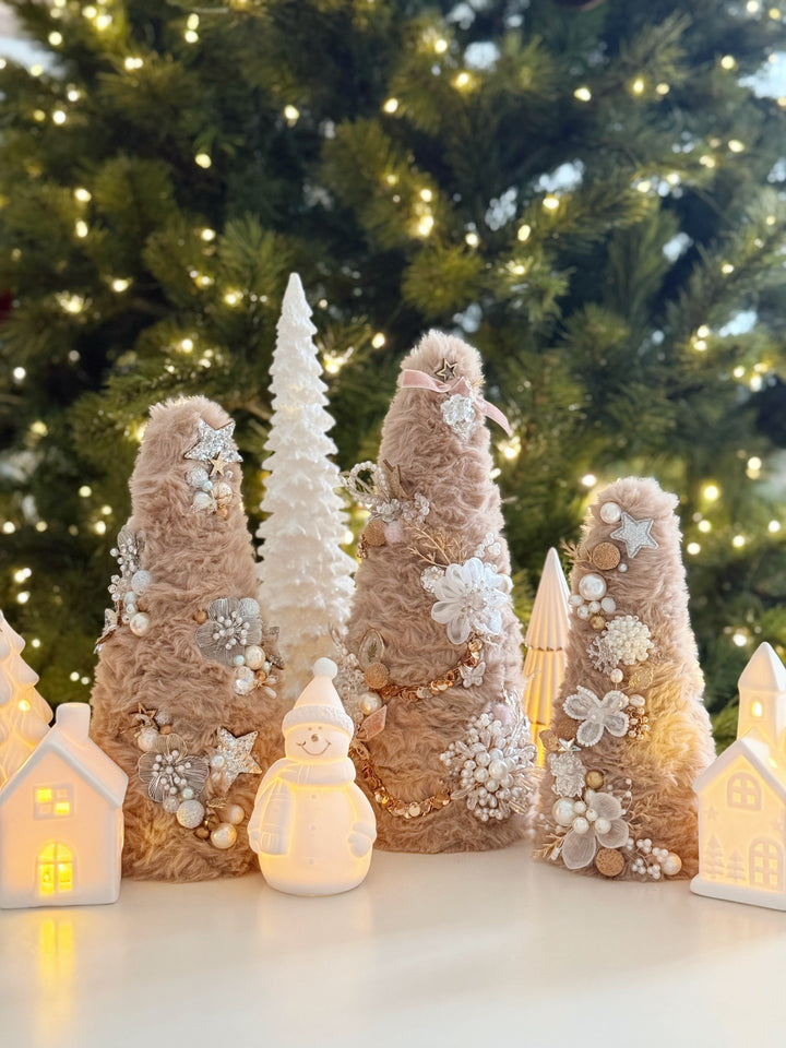 Latte Wishes Handmade Faux Fur Tree (3 options)