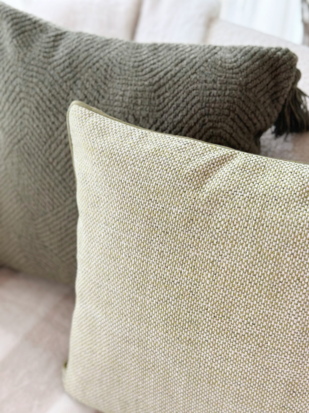 Verdant Weave Cushion Cover