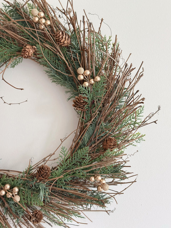 Velvet Pine Aura Wreath