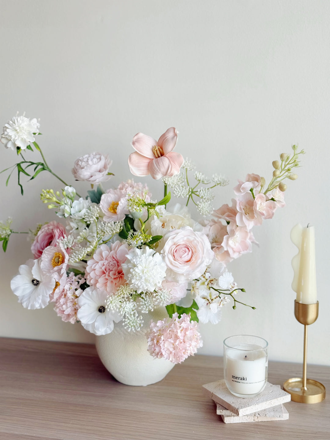 Peach Bloom Daydream in the Pot (1-sided)
