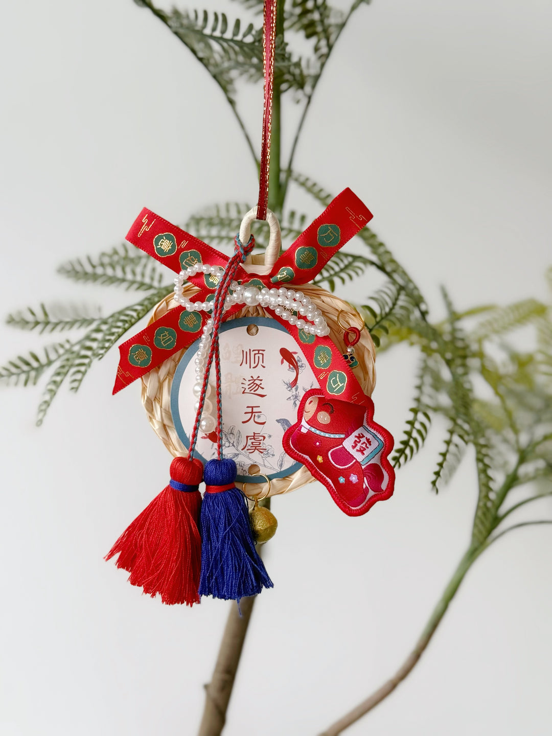 顺运 Palm Fan Hanging Decor
