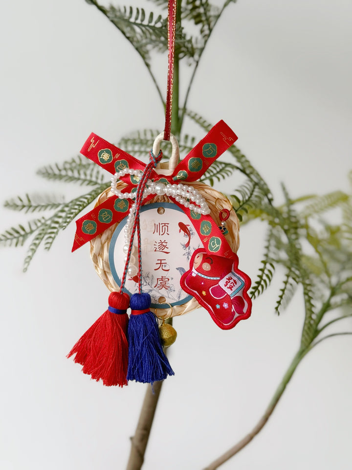 顺运 Palm Fan Hanging Decor