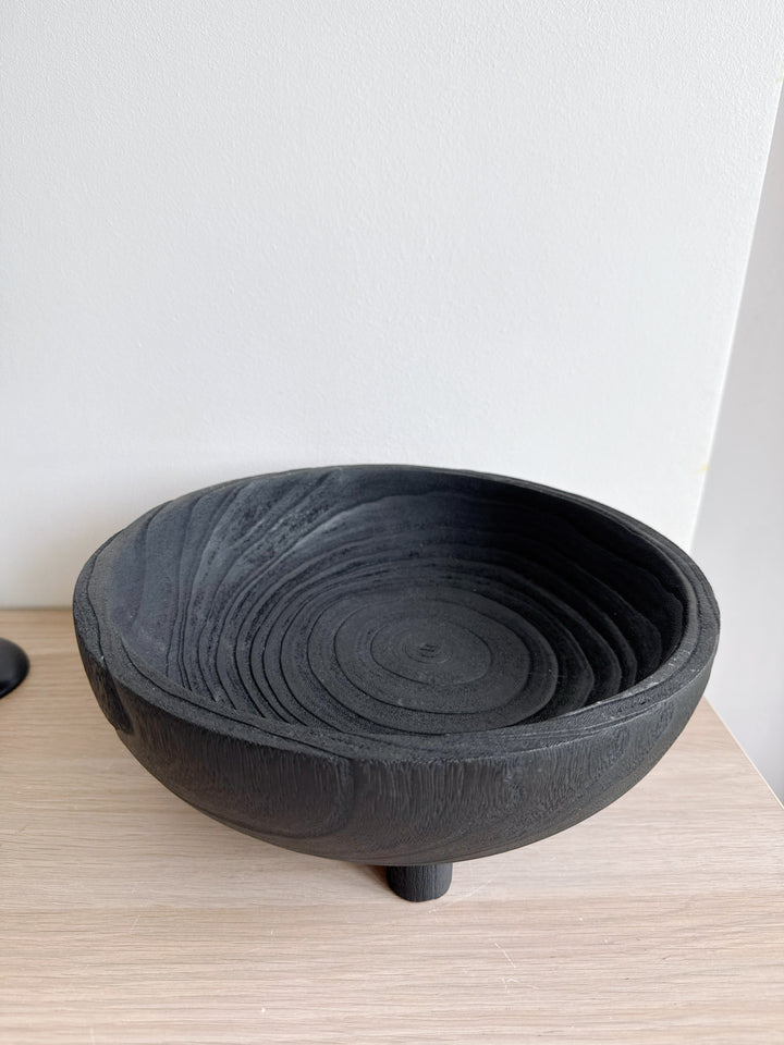 Charred Grove Pedestal Bowl