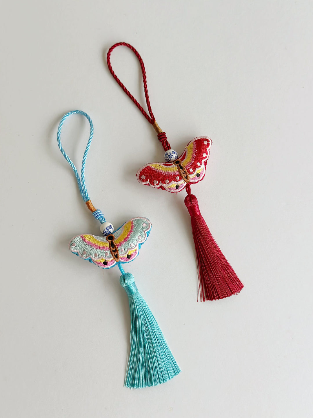 Herbal Flutter Tassel Charms (5 colours)