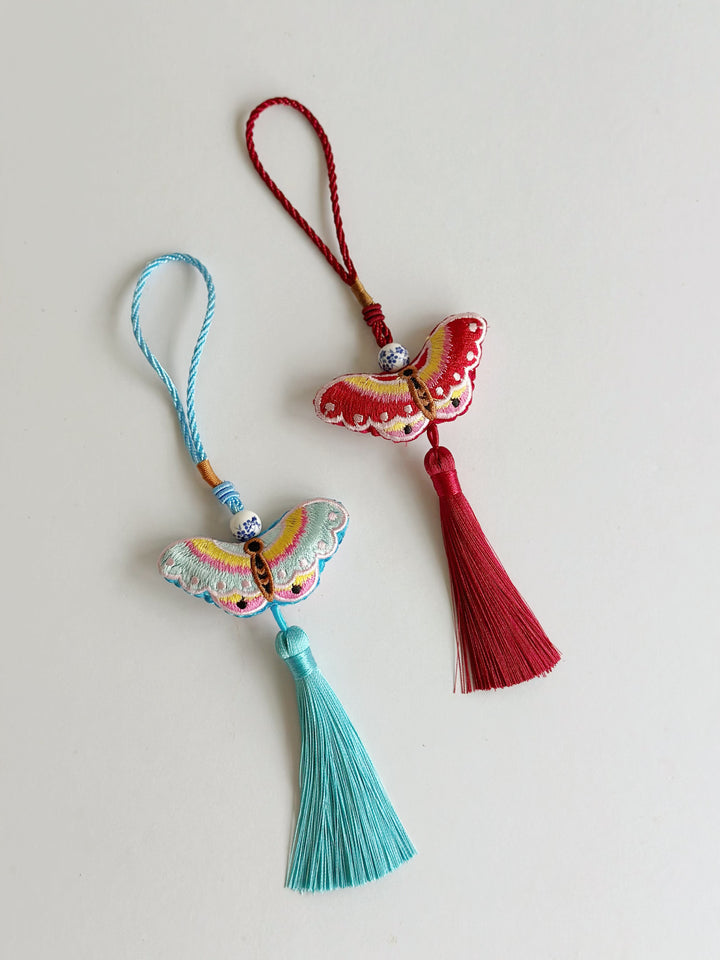 Herbal Flutter Tassel Charms (5 colours)
