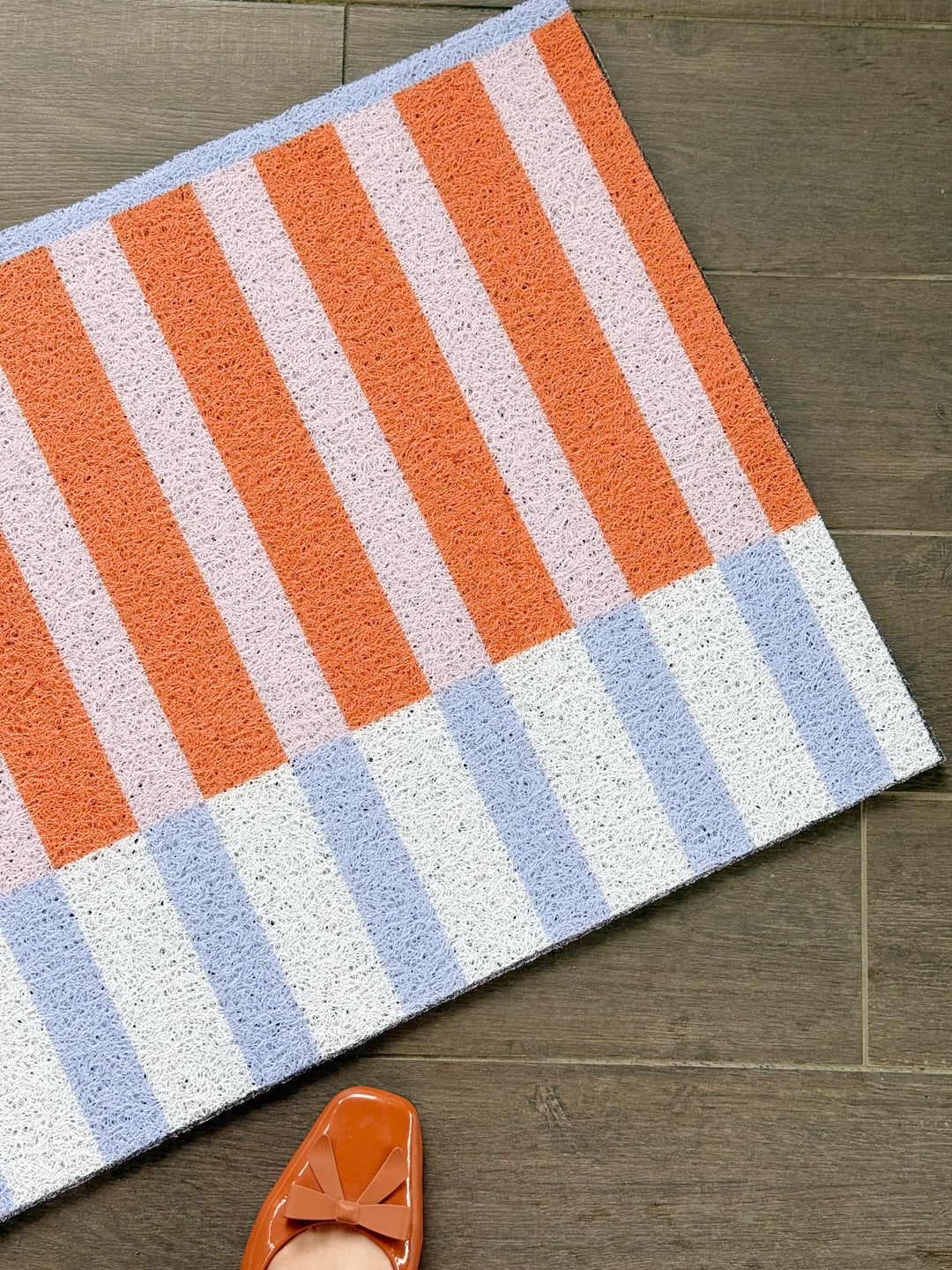 Sunny Stripes Door Mat