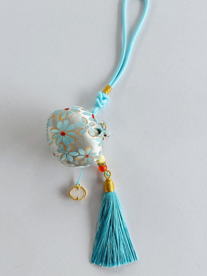 Herbal Blessing Sachet Tassel Charm (3 colours)