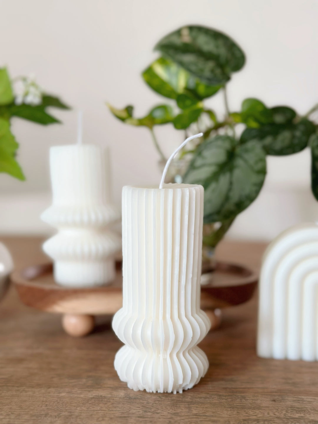 Columnar Harmony Fluted Candles (2 options)