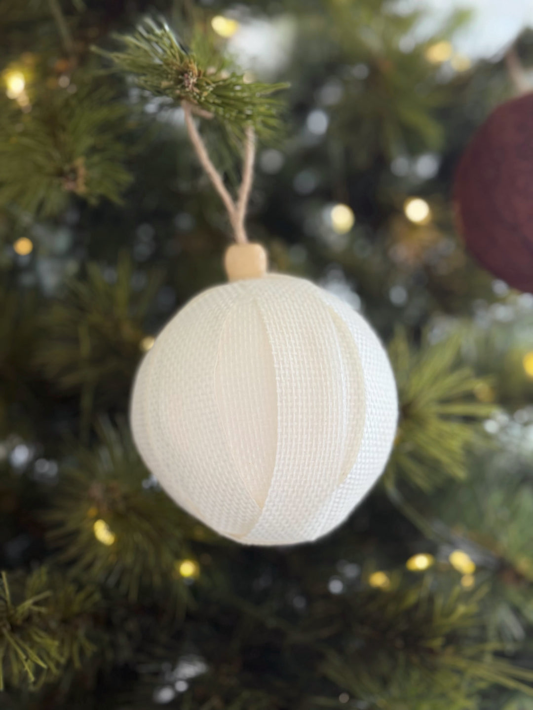 Woodland Weave Christmas Baubles (Set of 9)